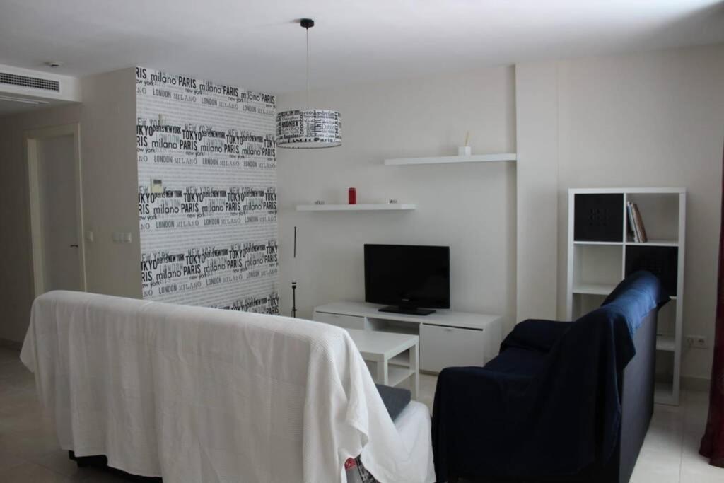 Bonito Apartamento En Primera Linea De Campo De Golf Y Vistas Al Mar Mojácar Exterior foto