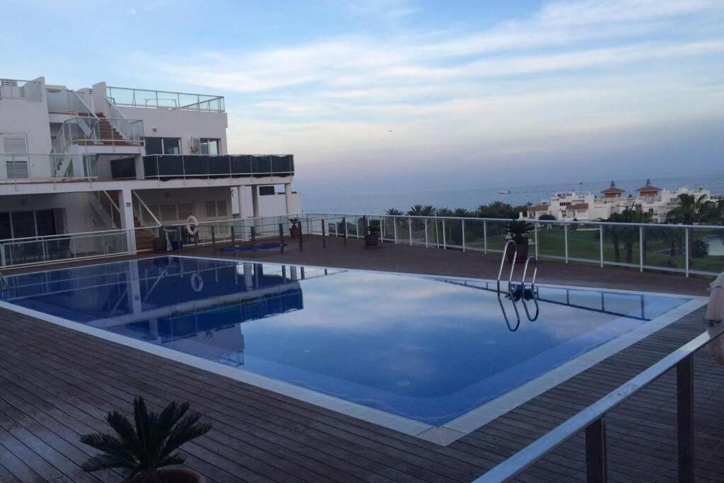 Bonito Apartamento En Primera Linea De Campo De Golf Y Vistas Al Mar Mojácar Exterior foto
